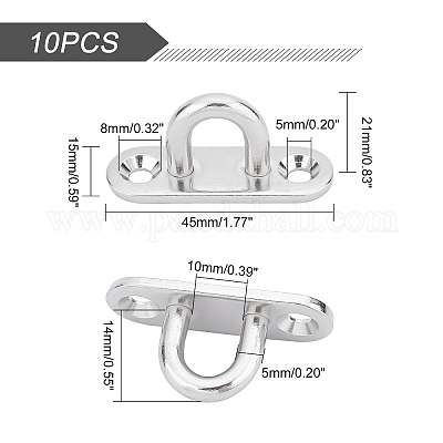 Дверные защелки из нержавеющей стали 304 STAS-WH0025-10-1