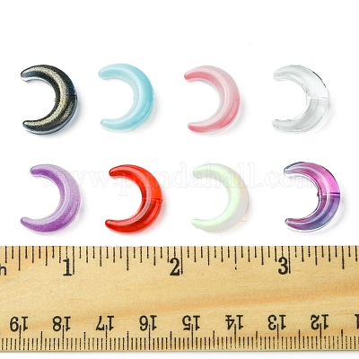 20 шт. градиентные цветные бусины ручной работы в технике лэмпворк LAMP-FS0001-18E-1