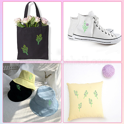 Водорастворимая ткань в богемном стиле DIY-WH0488-17J-1