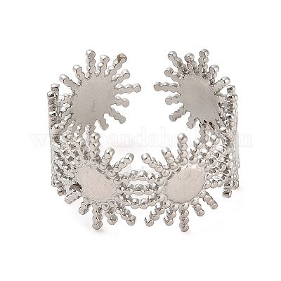 Кольцо-манжета из нержавеющей стали 304 RJEW-F160-01P-1