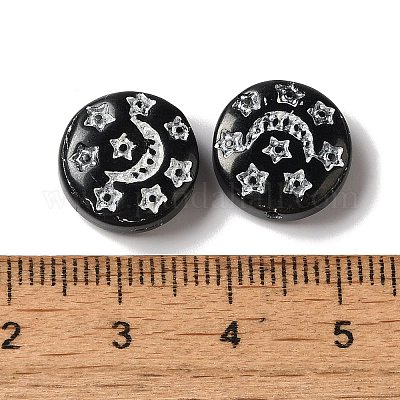 Прозрачные бусины лэмпворк LAMP-P065-04A-08-1