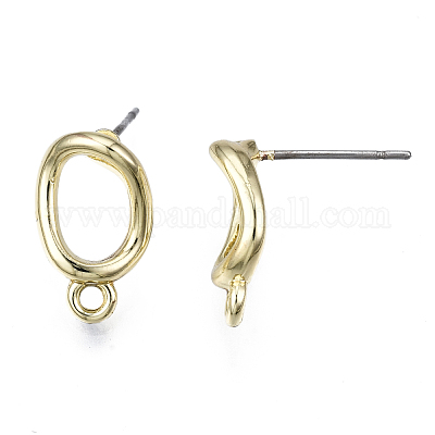 Серьги сплава PALLOY-T077-114LG-RS-1