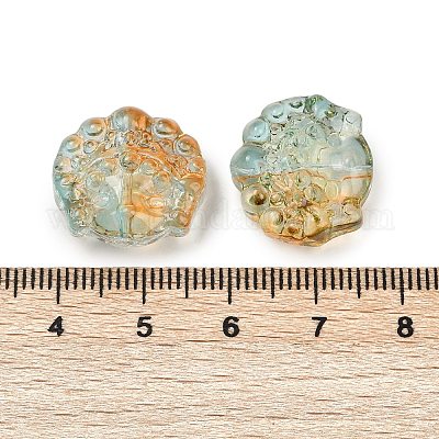 Прозрачные стеклянные бусины DGLA-E004-11G-1