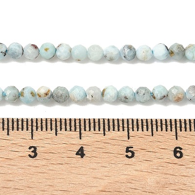 Природные ларимар бисер нитей&nbsp;G-F785-B01-01A-1