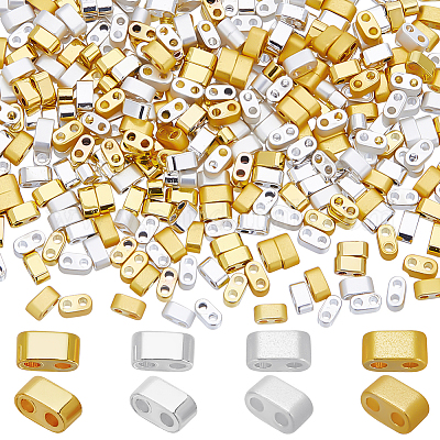 400 шт. 4-х видов гальванизированных немагнитных синтетических гематитовых многожильных звеньев G-CN0001-01-1