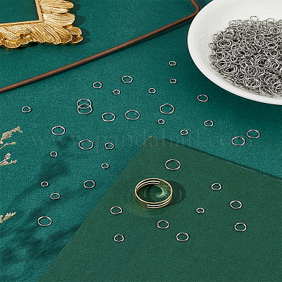 Открытые соединительные кольца из нержавеющей стали 304 STAS-LP0001-38-1