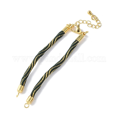 Нейлона шнур браслеты MAK-C003-02G-40-1