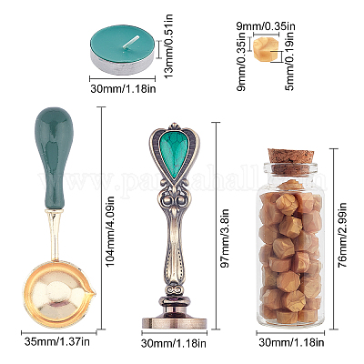 Набор сургучной печати TOOL-WH0019-82D-1