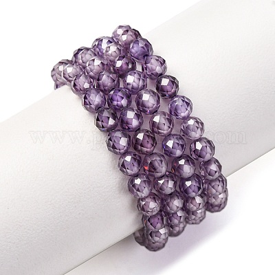 Бусы из циркония G-G792-47-06C-1