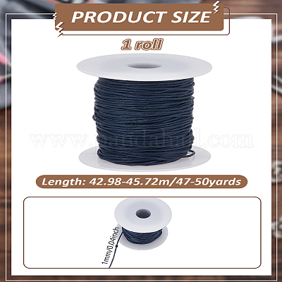 47~50 ярд вощеных шнуров из хлопчатобумажной нити&nbsp;YC-LP0001-06J-1