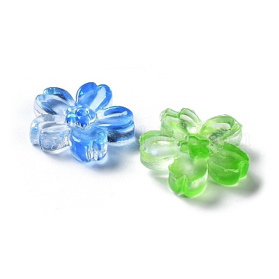 Кабошоны сакуры из прозрачной смолы CRES-P029-A-1