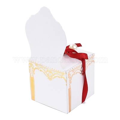 Романтическая коробка конфеты свадьбы CON-L025-A03-1