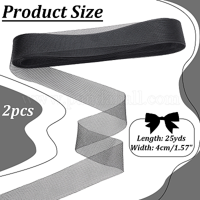 Сетчатая ткань из полиэстера DIY-WH0581-33B-1