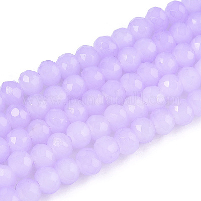 Запекание расписных стеклянных бусин с имитацией нефрита DGLA-A034-J4MM-A50-1