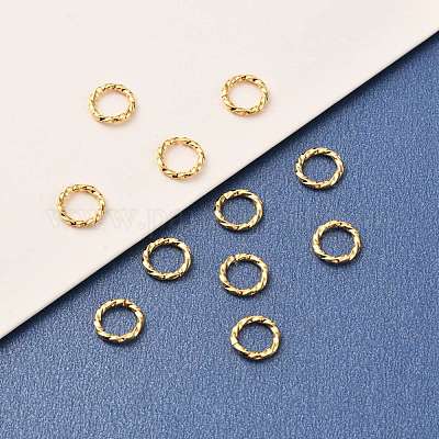 Латунные кольца прыжок открыт KK-F824-110B-G-1