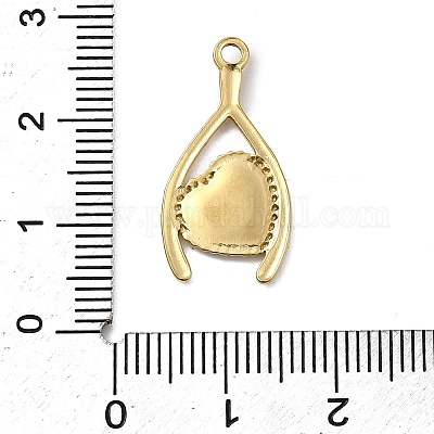 Подвески из нержавеющей стали 304 с эмалью STAS-I355-10G-01-1