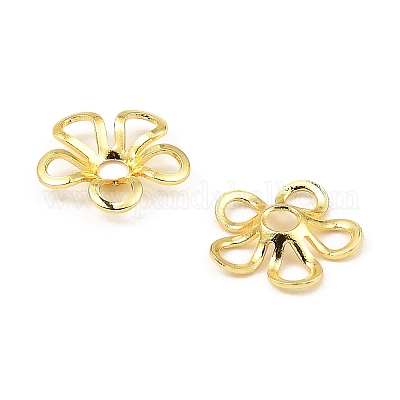 Шапочки и конусы для бусин KK-Z030-13A-G-1