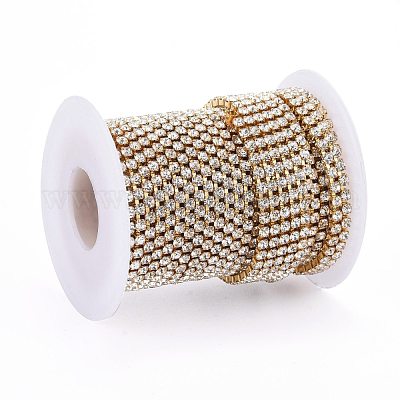 Цепочки из нержавеющей стали 304 со стразами STAS-T055-12G-A-1