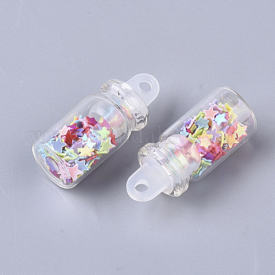 Подвеска для бутылок из стекла GLAA-T008-01G-1