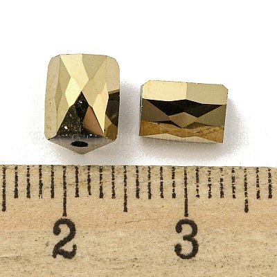 Гальванические стеклянные бусины&nbsp;EGLA-Z004-05E-1