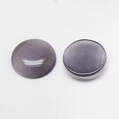 Кабошоны кошачьего глаза CE-J002-7mm-10-1