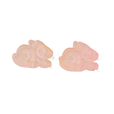 Двухцветный прозрачный стеклянный шарик GLAA-Q092-03-C08-1