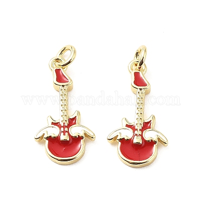 Латунь эмаль подвески KK-L237-011G-1