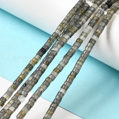 Натуральные нити бус из ларвикита G-E612-A08-1