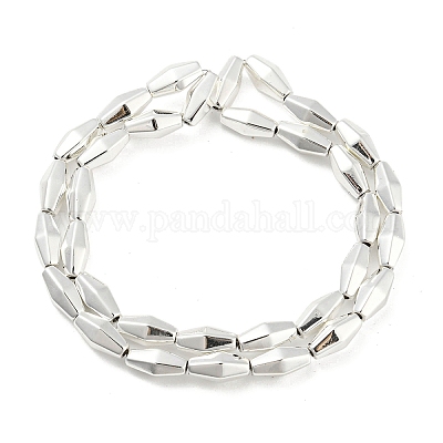 Гальванические нити синтетических магнитных гематитовых бусин G-Z032-A01-01S-1