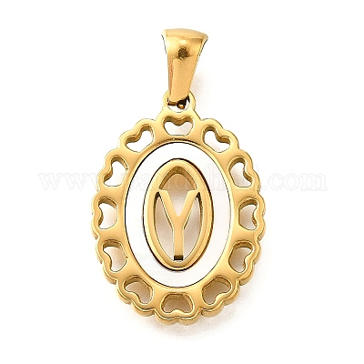 Подвески из нержавеющей стали 304 золотистого цвета STAS-K300-02G-Y-1