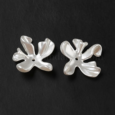 Непрозрачные акриловые колпачки шарик X-OACR-H016-01-1