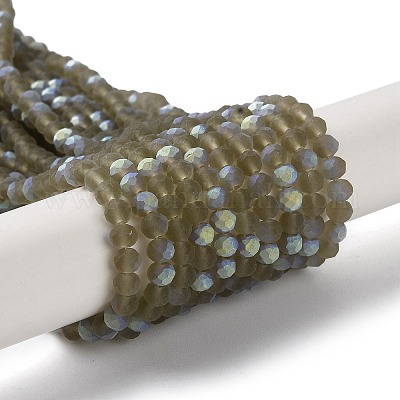 Прозрачные стеклянные бусины EGLA-A034-T4mm-MB16-1