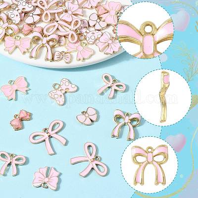 36шт 9 стиля подвески из сплава с эмалью ENAM-FS0003-43-1