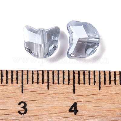 100 шт. Гальванические стеклянные бусины EGLA-P060-01A-PL03-1