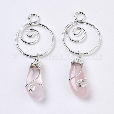 Смешанный драгоценный камень крупные кулоны G-S359-271-1