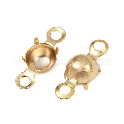 Подвески-подвески с когтями из латуни и стразами KK-P310-22B-G-1