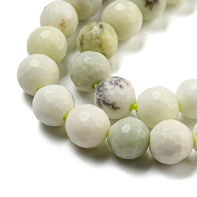 Натуральные дендритные нити из бисера яшмы G-E571-A05-02-1