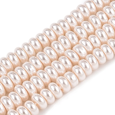 Прозрачные брызги окрашенные стеклянные бусы пряди GLAA-N001-33-1