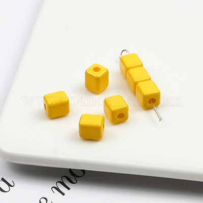 Непрозрачные акриловые бусины&nbsp;OACR-H034-36A-1