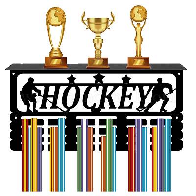 Прямоугольный железный держатель для медалей ODIS-WH0052-015-1