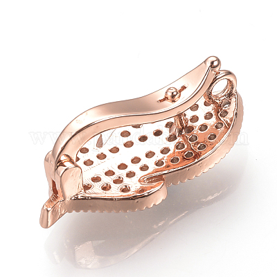 Латунный микропаве из циркония ZIRC-S058-28RG-1