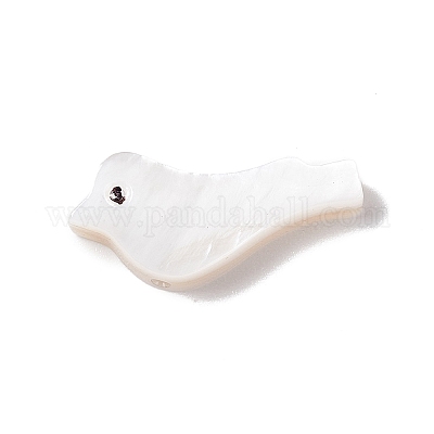 Натуральные белые бусины из ракушек&nbsp;LS-BSHE-G031-03-1