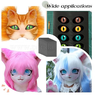 ПВХ пластиковые листы с отверстием AJEW-WH20006-262B-01-1