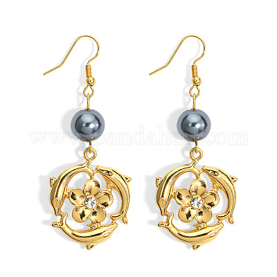 Комплекты ожерелий и серег с подвесками из сплава FS-WG60C69-01-1