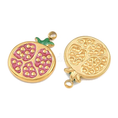 Подвески из нержавеющей стали 304 с эмалью STAS-Z166-23E-G-1