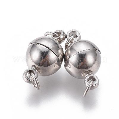 Латунные магнитные застежки с петлями MC020-NF-1