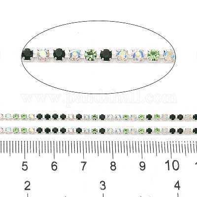 Цепочка из стразов и железа CH-A007-01J-1