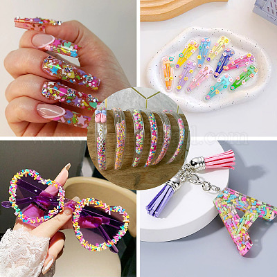 60гр 10 стиля кабошонов из полимерной глины ручной работы CLAY-TA0001-70-1