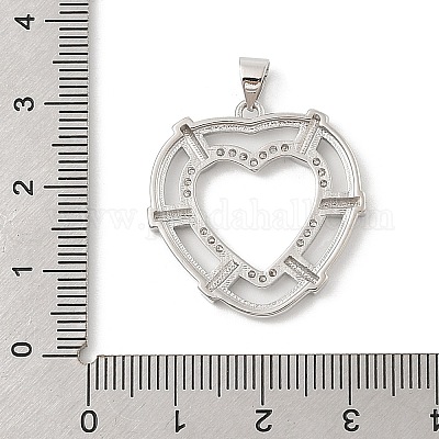 Латунные микро проложить кубического циркония подвески KK-U047-22P-1