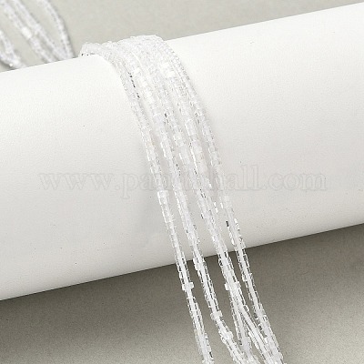 Природных кристаллов кварца бисер нитей G-G271-G06-1x1.5mm-1